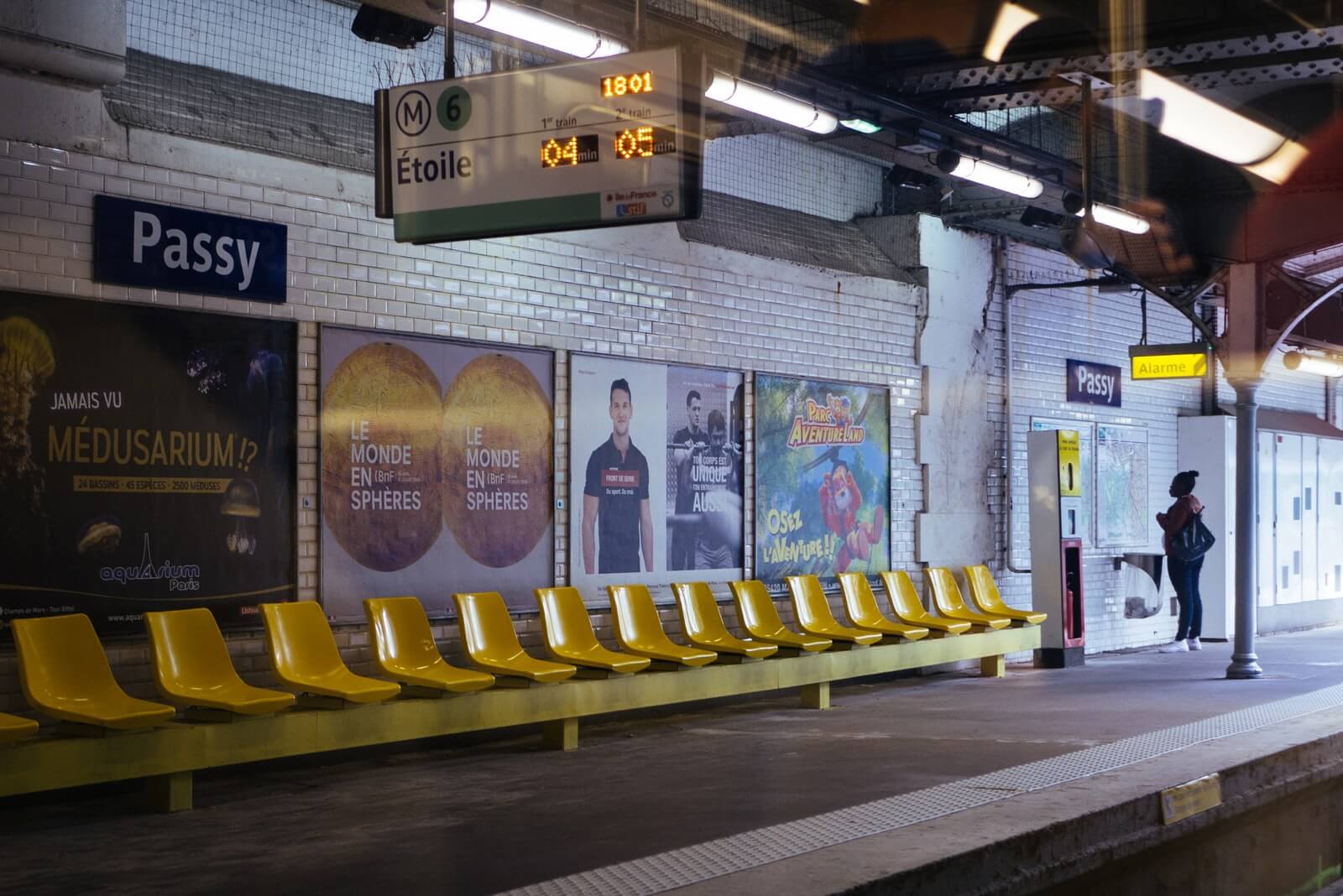 Le temps de trajet dans les transports Parisien | Photo par Matthee