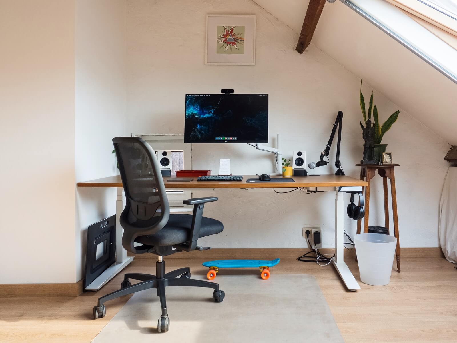 Fauteuil confortable pour le télétravail